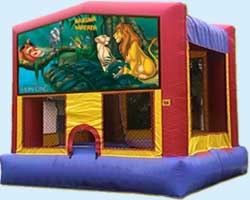 The Lion King bounce house