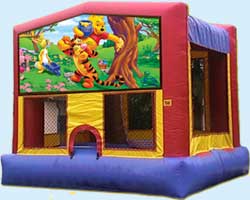 Winnie the Pooh bounce house